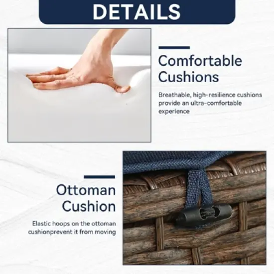 Buenhomino Patio Conversation Sets image {7}