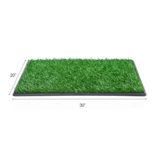 Sandinrayli Dog Grass Pad Pee Turf Potty Training, 30 x 20in image {7}