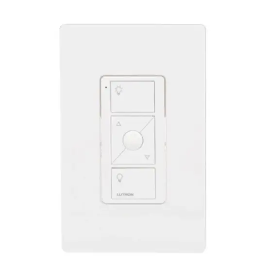 Lutron Cas&eacute;ta Wireless Pico Smart Remote Wall-Mounting Kit | PJ2-WALL-WH-L01 | White image {2}