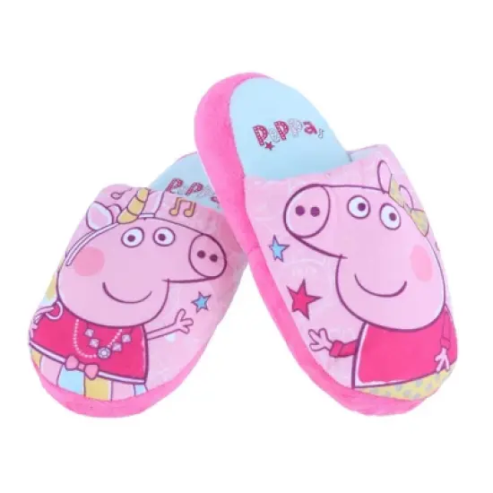 Textiel Trade Girl's Peppa Pig Slide Slippers image {3}
