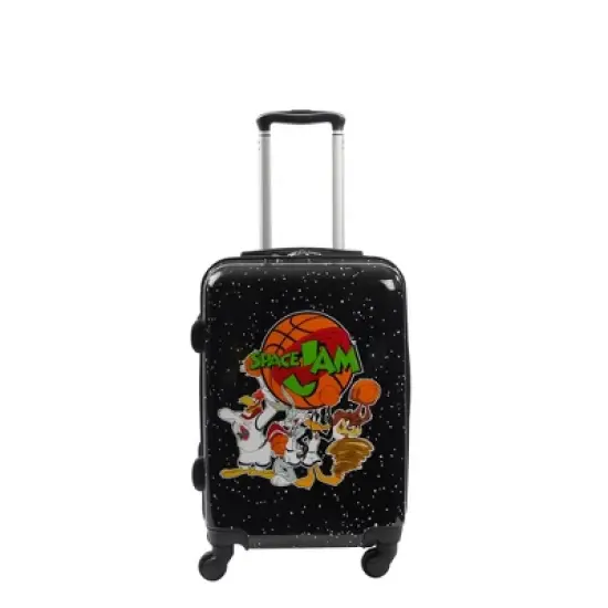 Space Jam Printed 21&rdquo; Hard-Sided Suitcase image {1}