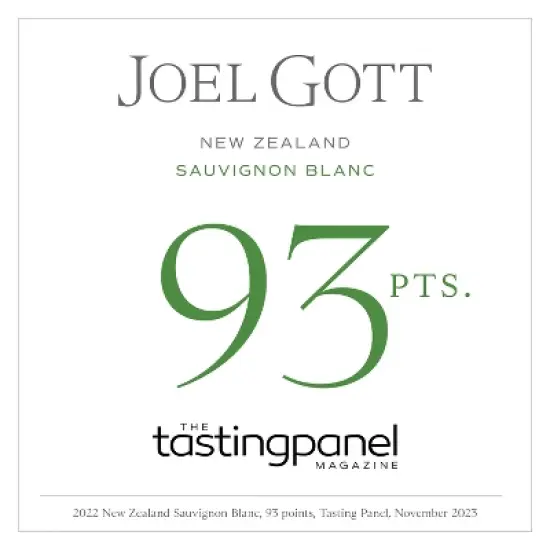 Joel Gott New Zealand Sauvignon Blanc - 750ml Bottle image {1}