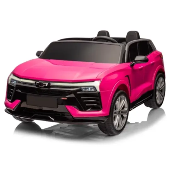 24V 2-Seater Ride On Car with Remote Control, SUV Licensed Chevrolet Blazer Battery Powered Cars for Kids, MP3 Player, LED Headlights, Bluetooth image {9}