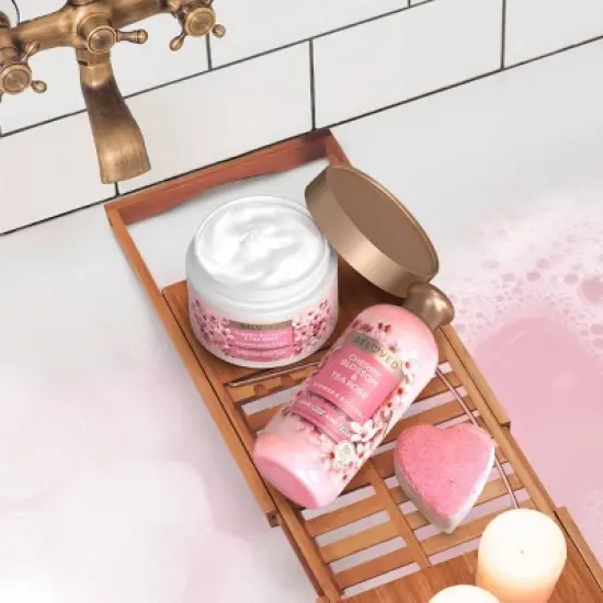 Beloved Cherry Blossom & Tea Rose Bath Bomb 4oz image {2}