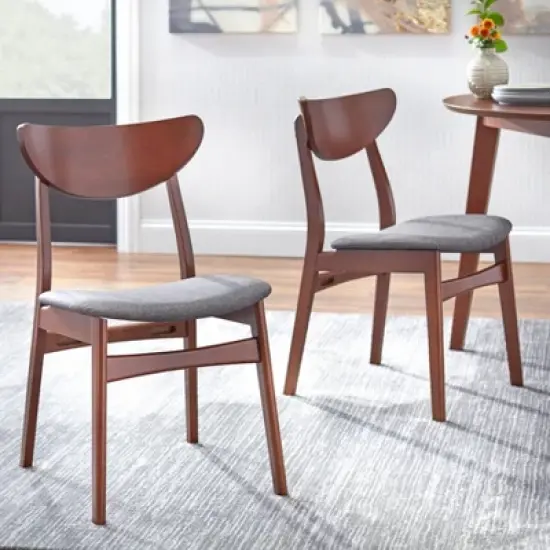 Buylateral Tania Mid Century Modern Dining Chair image {1}