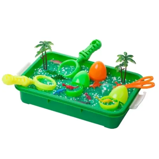 BUILD ME 16 oz Dinosaur Water Sensory Beads Play Set, 20 Pieces image {4}