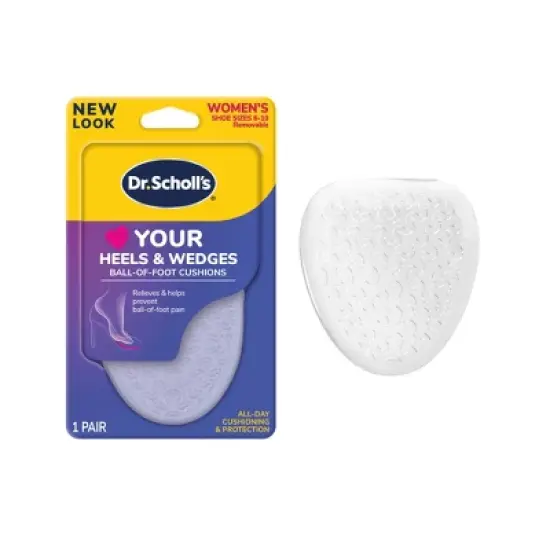 Dr. Scholl's &nbsp;Love Your Heels & Wedges Ball of Foot Cushions - Women's Shoe Size 6-10 - 1 Pair image {11}