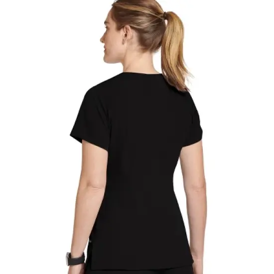 Jockey Women's Mock Wrap Scrub Top image {1}