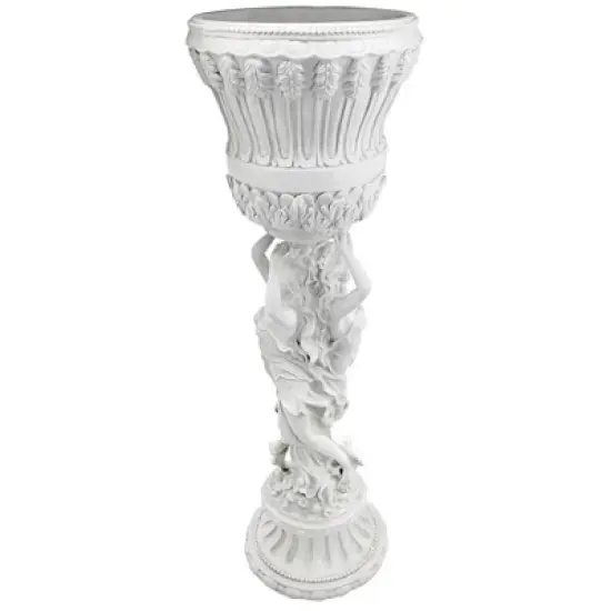Design Toscano Les Filles Joyeuses Neoclassical Pedestal Urn image {4}