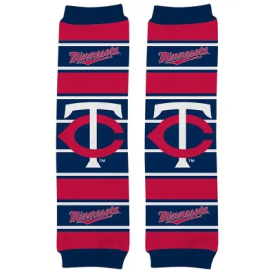 Baby Fanatic Officially Licensed Toddler & Baby Unisex Crawler Leg Warmers - MLB Minnesota Twins image {1}