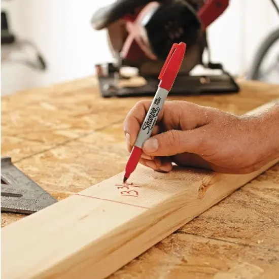 Sharpie Fine Point Permanent Marker Red 36/Pack 1920937 image {4}