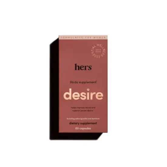 hers Desire Libido Supplement Capsules - 60ct image {4}