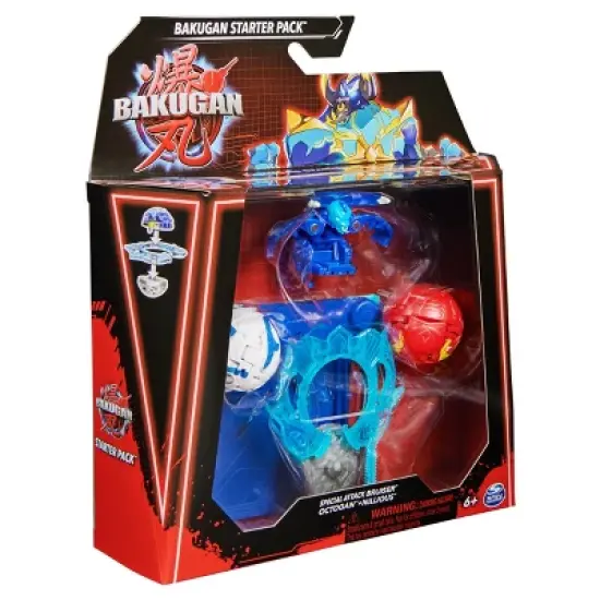Bakugan Special Attack Bruiser with Octogan and Nillious Starter Pack Figures image {7}