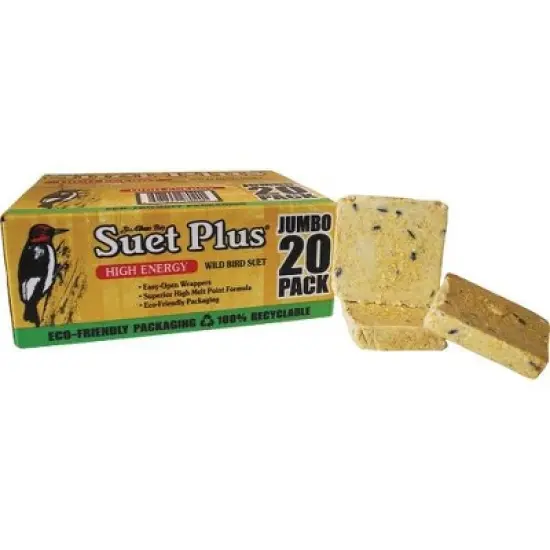 Suet Plus High Energy Suet (20-Pack) image {1}