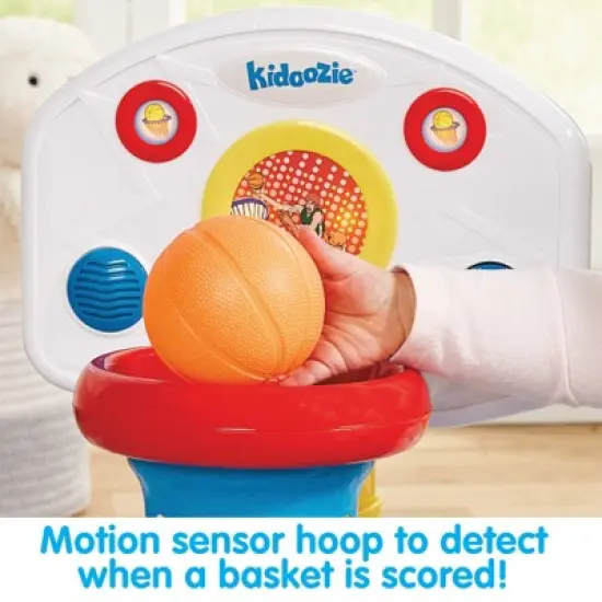 Kidoozie Shoot 'n Score Basketball Ages 18 months +, Toddler Light & Sound Hoop image {1}
