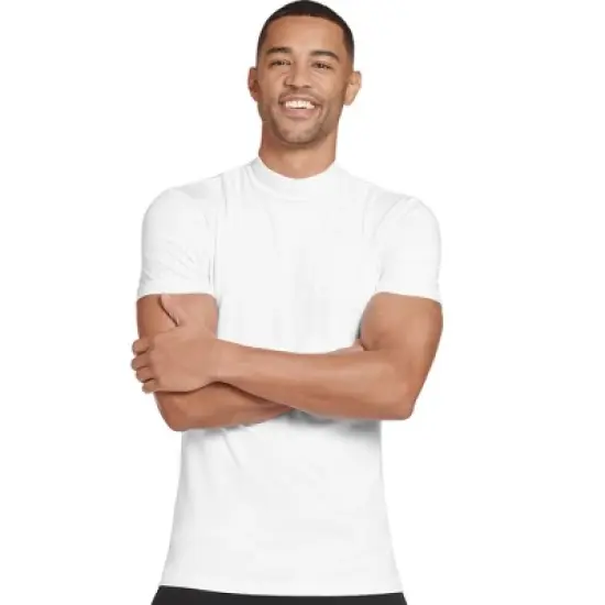 Jockey Men's Cotton Stretch Mock Neck Tee image {4}