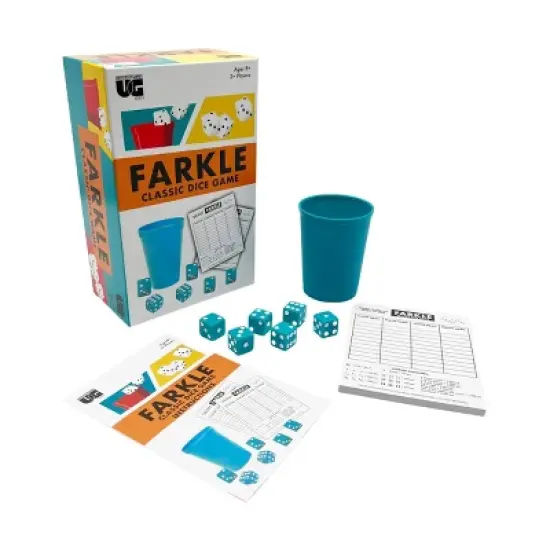 Farkle Classic Dice Game: Strategy Board Game with Scoring Pads & Instructions for 2+ Players, 20-40 Min Play image {4}