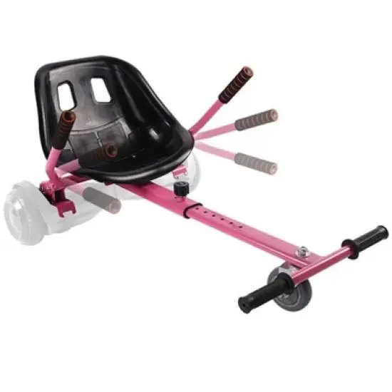 GlareWheel Hoverboard Attachment Hover Kart P3 Pink image {4}