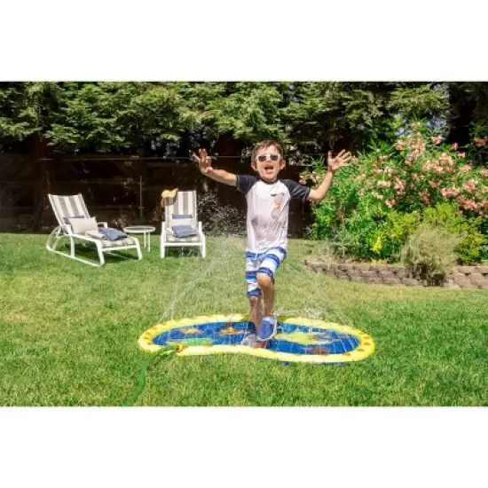 Poolmaster Lil' Splashers Spray Play Water Sprinkler and Backyard Play Mat image {5}