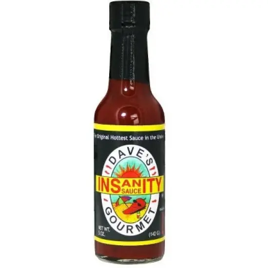 Dave's Gourmet Insanity Hot Sauce 5 Oz. image {6}