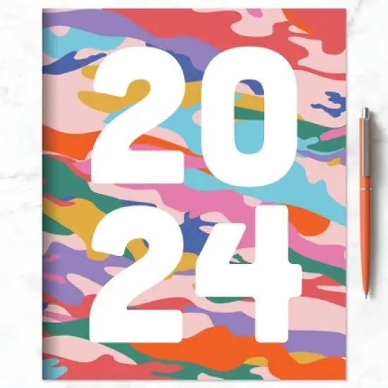 TF Publishing 2024 Monthly Planner 11"x9" Camo image {3}