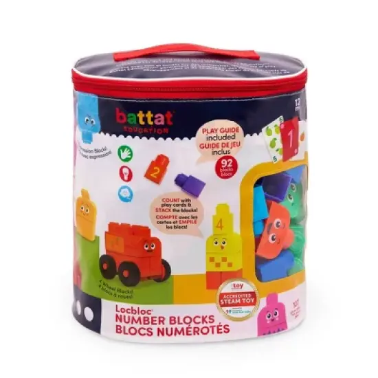 Battat Education Locbloc Counting Blocks Building Block Set image {7}