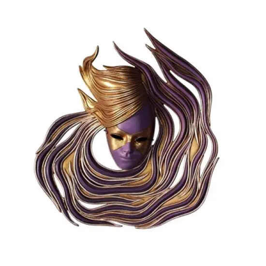 Design Toscano Viareggio Carnivale Wall Mask Sculpture image {3}
