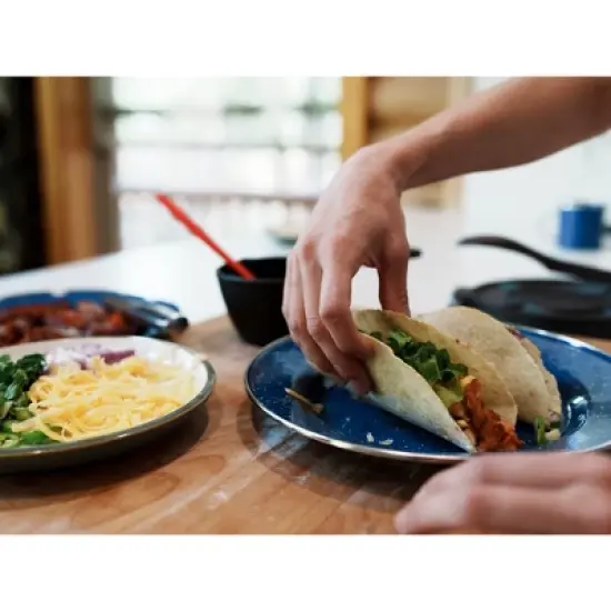 Stansport Pre-Seasoned Cast Iron Tortilla Press - 8 Inch image {7}