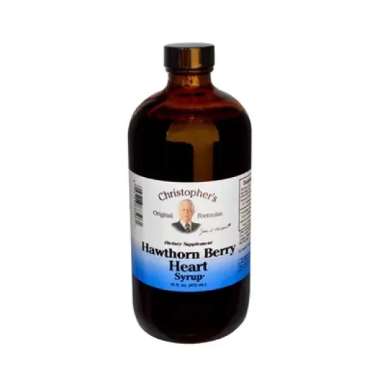 Dr. Christopher's Hawthorn Berry Heart Syrup 16 fl oz image {1}