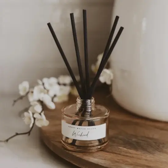 Sweet Water Decor Weekend Tinted Glass Reed Diffuser - 3.5oz image {1}