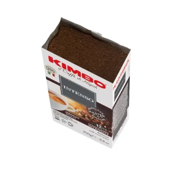 Kimbo Intenso - Ground Coffee 250g Brick image {2}