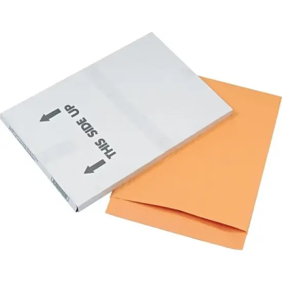 Quality Park Jumbo Size Kraft Envelope 17 x 22 Brown Kraft 25/Pack 42356 image {2}