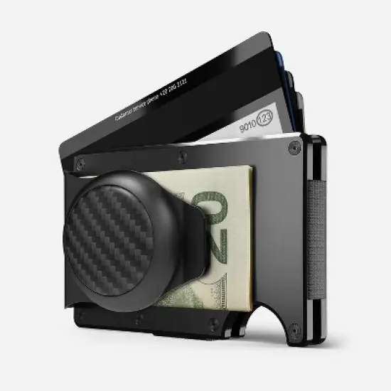 Ridge Carbon AirTag Money Clip image {3}