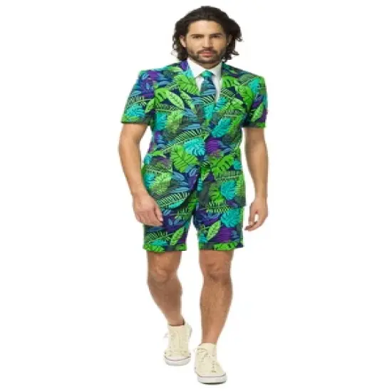 OppoSuits Men's Suit - Summer Juicy Jungle - Multicolor image {2}