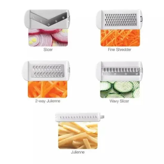 Smart Multi Space Saver Grater and chopper image {1}