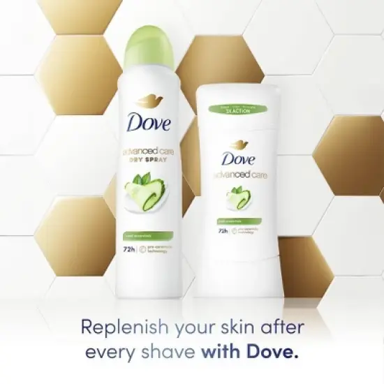 Dove Beauty Advanced Care Cool Essentials 72-Hour Solid Antiperspirant & Deodorant Stick - 2.6oz image {2}