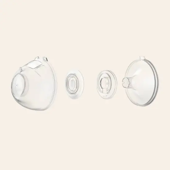 Lansinoh Wearable Pump Replacement Cups with Flanges, Postpartum Essentials - 2ct image {4}