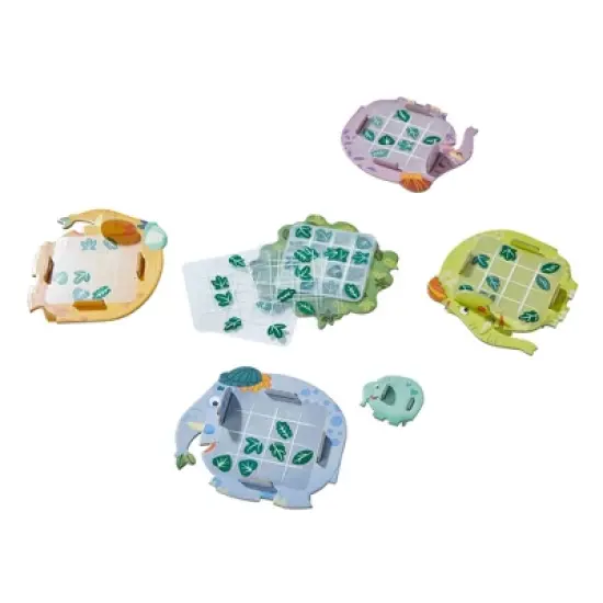 HABA Eager Elephants - Beginner Tile Placement Game for Ages 4+ image {5}