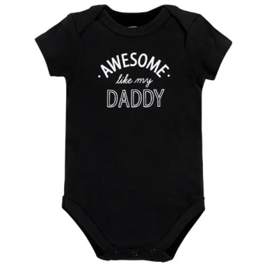 Hudson Baby Unisex Baby Cotton Bodysuit and Pant Set, Mom Dad Moon And Back image {3}