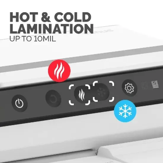 Fellowes Venus 125 Thermal & Cold Laminator 13" Width White (5746101) image {4}