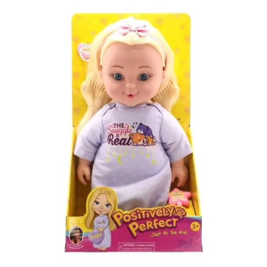 Positively Perfect 14" Kayla Toddler Doll - Blonde Hair/Blue Eyes image {5}