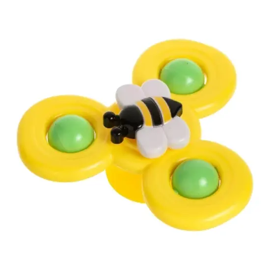 Suction Cup Spinner Toys for Toddlers, Suction Cup Fidget Spinner Bath Toys, Spinning Top Baby Sensory Toys for Toddlers 1-3 Boys Girls image {6}