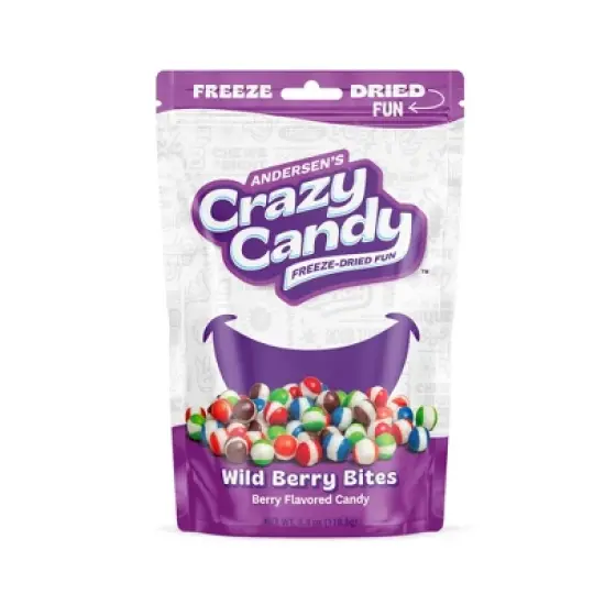 Crazy Candy Freeze Dried Candy - Wild Berry Bites - 3.9oz image {3}