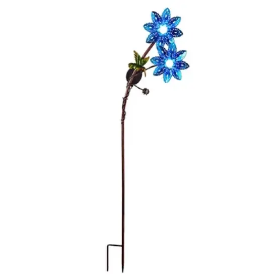 The Lakeside Collection Double Flower and Critter Garden Stake Sets image {6}