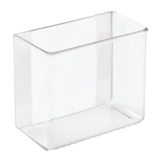 iDesign Affixx Clear Cabinet Organizer 5 in. H X 3 in. W X 5.88 in. D image {1}