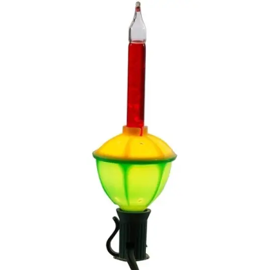 Kurt Adler Indoor/Outdoor Novelty String 7-Light Set, Bubble Lights Multicolor, 15ft image {5}