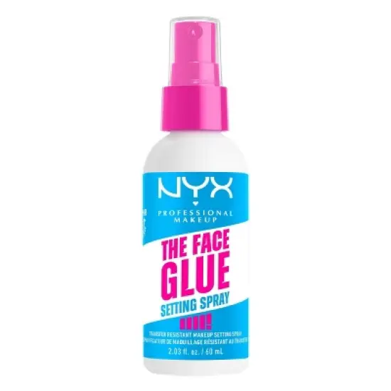 NYX Professional Makeup The Face Glue Makeup Setting Spray - 2 fl oz image {12}