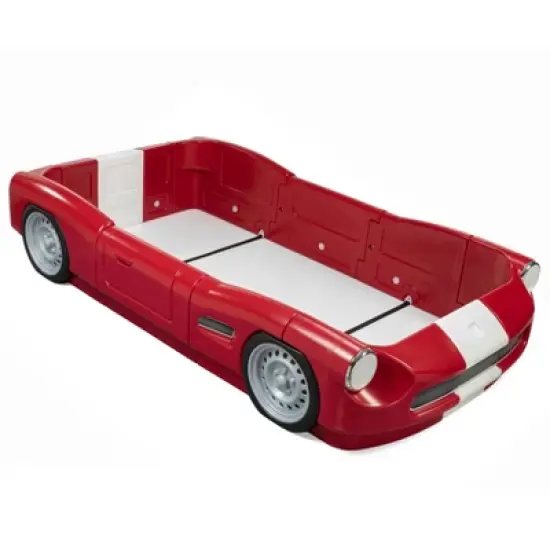 Step2 Roadster Toddler-to-Twin Bed - Red image {4}