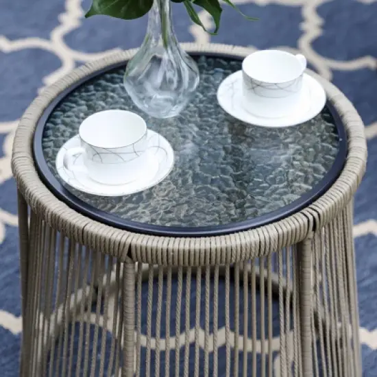 3pc Conversation Set with Cushions - Captiva Designs image {7}