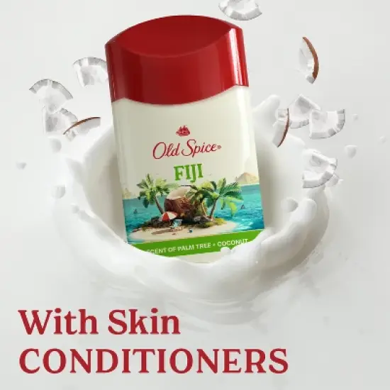Old Spice Fiji Antiperspirant Deodorant for Men - Trial Size - Lavender/Coconut Scent - 0.5oz image {4}